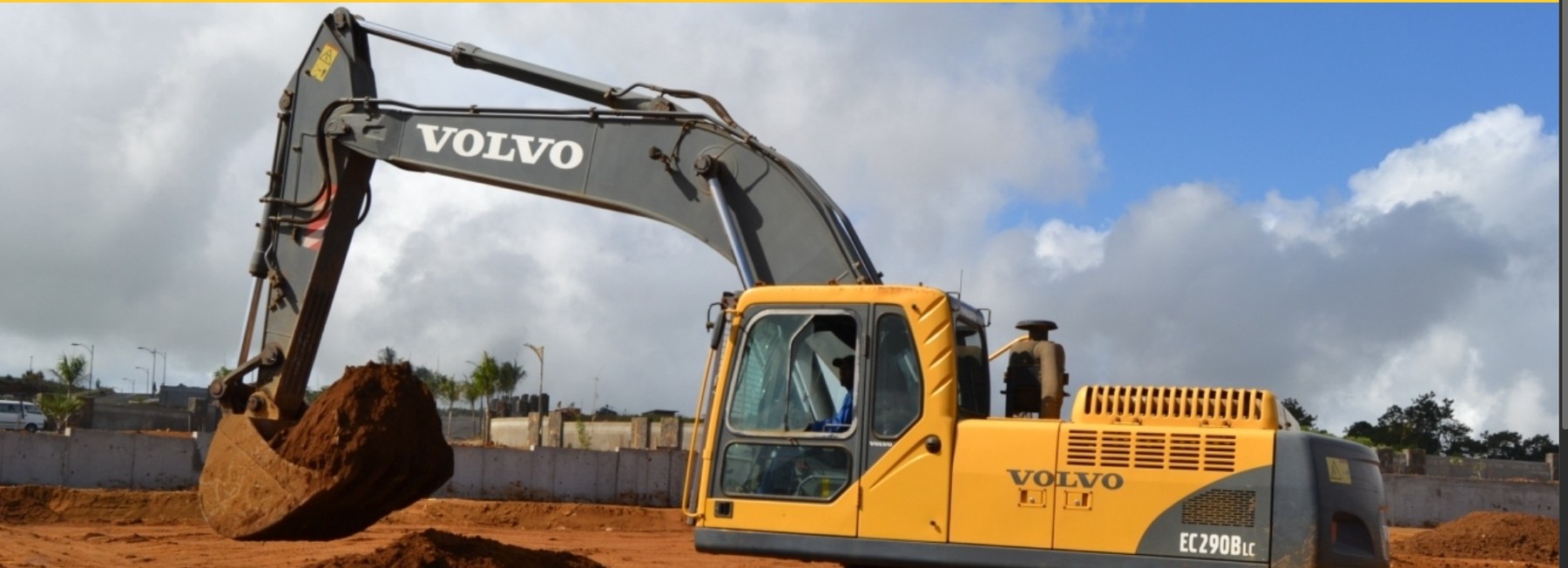 Square Deal construction excavator